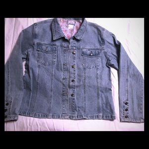 April Cornell large jean jacket